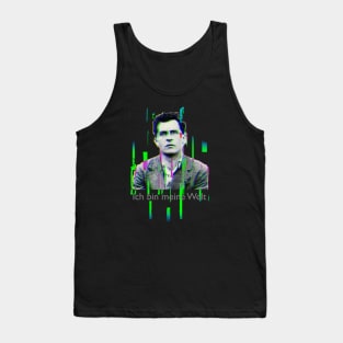 Ludwig Wittgenstein: I am my world (Ich bin meine Welt) Tank Top